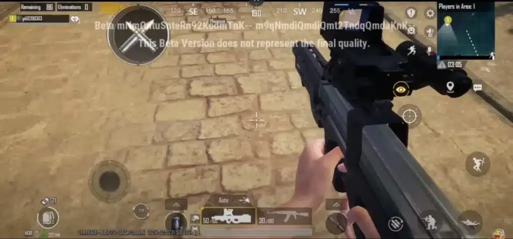 image of p90 upgraded gun available in airdrop