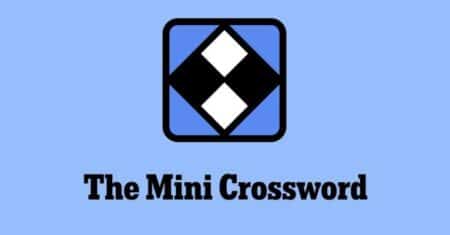 Today’s NYT Mini Crossword Hints and Answers For January 12, 2026 image showing NYT Mini Crossword Today Answers