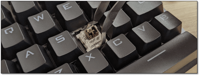 replacing mechnical keyboard key
