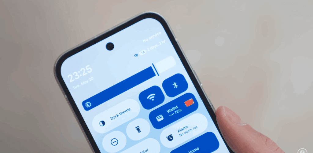 Image showing new nitification shade of Material 3 expressive redesigned