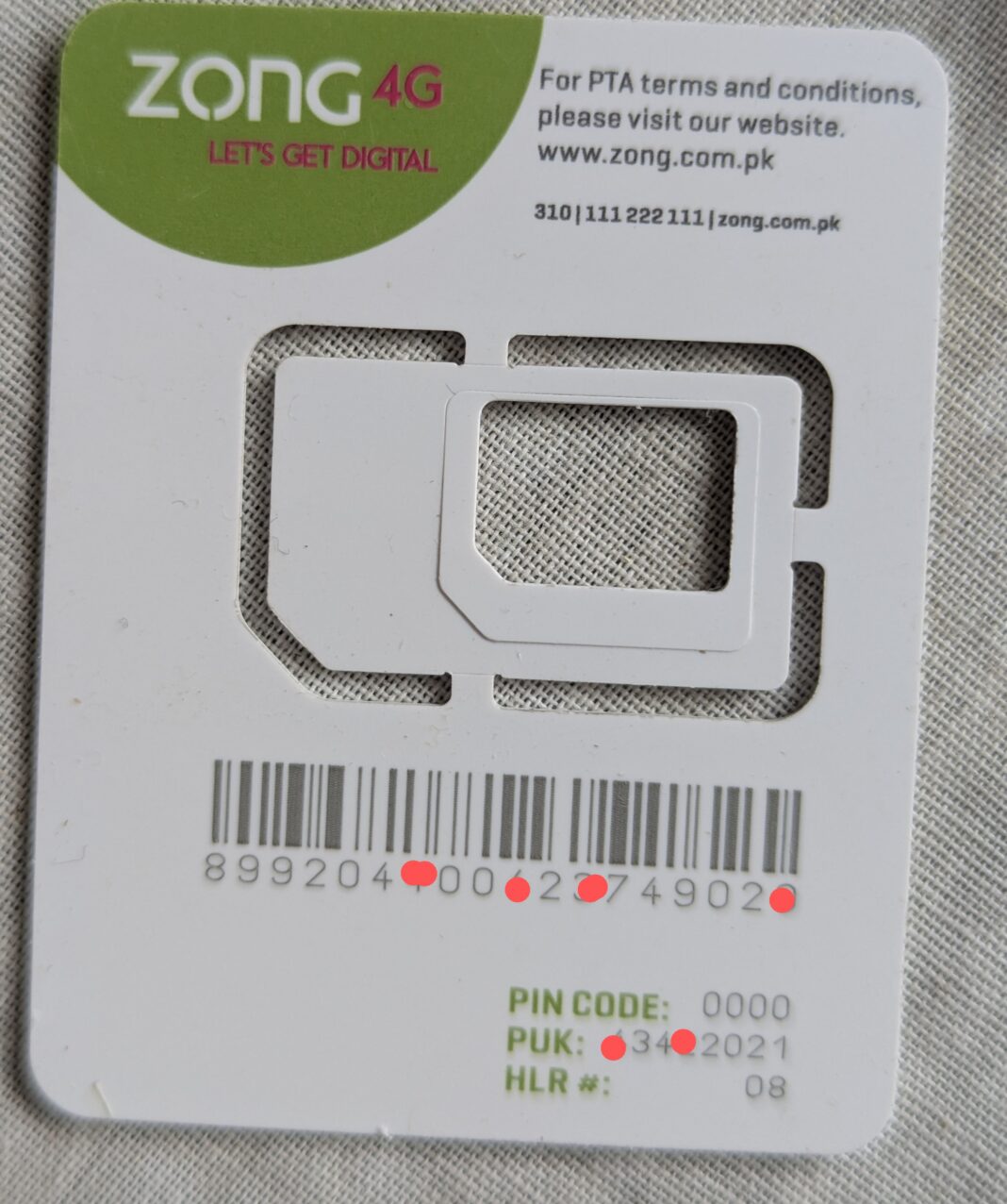 0370 Which Network Code in Pakistan