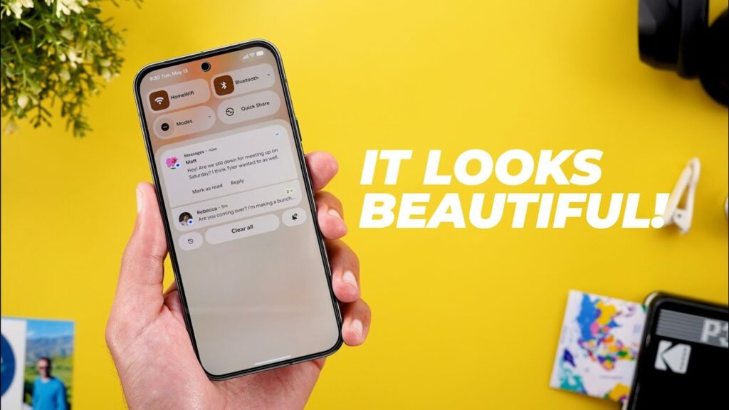 New android 16 qpr1 beta 1 on Pixel devices