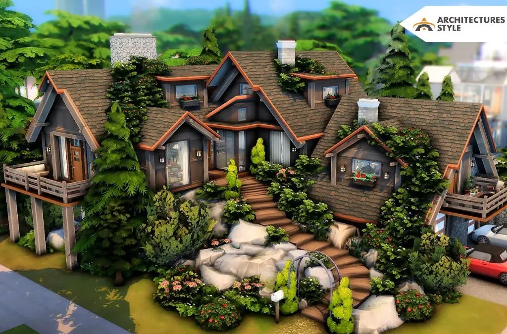 building homes in Sims 4
