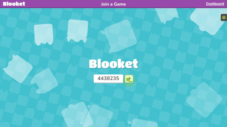 How To Join and Play the Blooket Game? The main dashboard of blooket game where we have to enter a code to join a blooket game