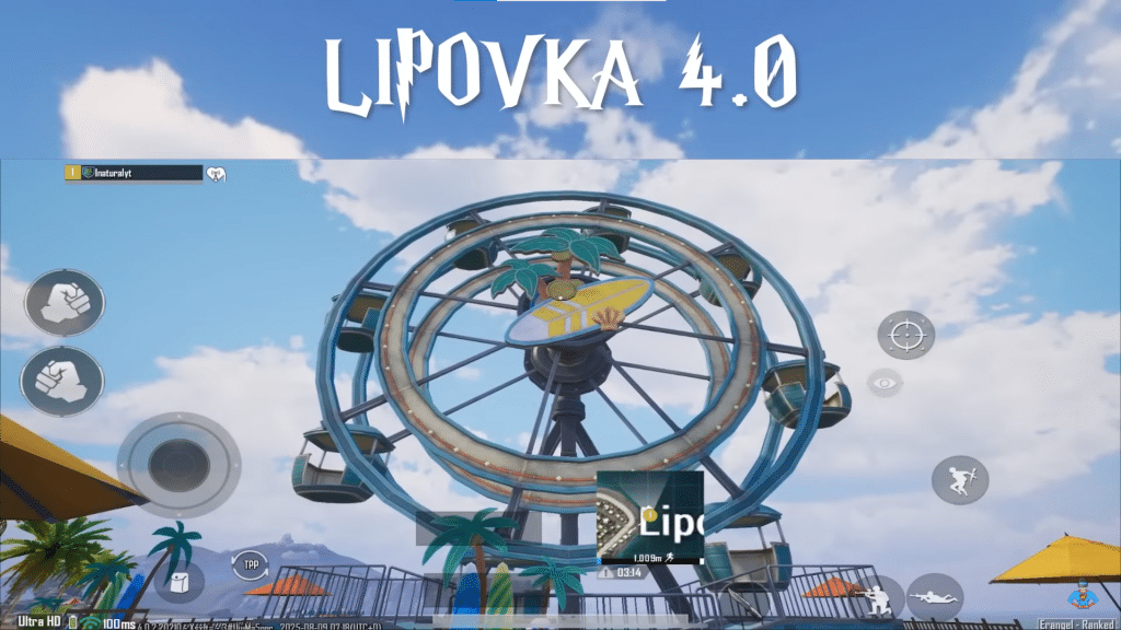 Image showing new ferris wheel in lipovka