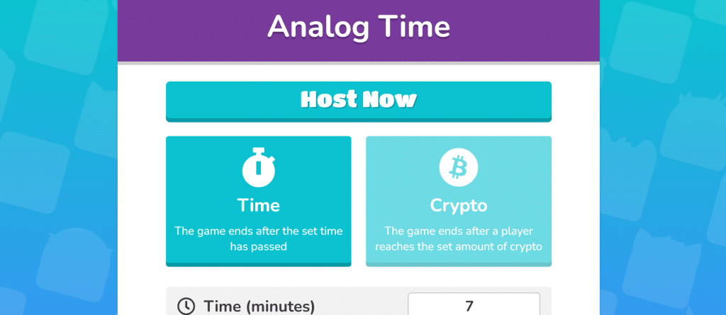 selecting game preferences