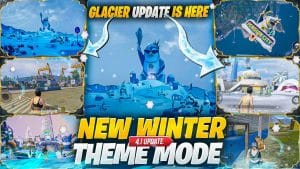 PUBG Mobile 4.1 Update Release Date! Snowy Penguinville Theme Mode and More details Image showing pubg 4.1 update theme mode and some features