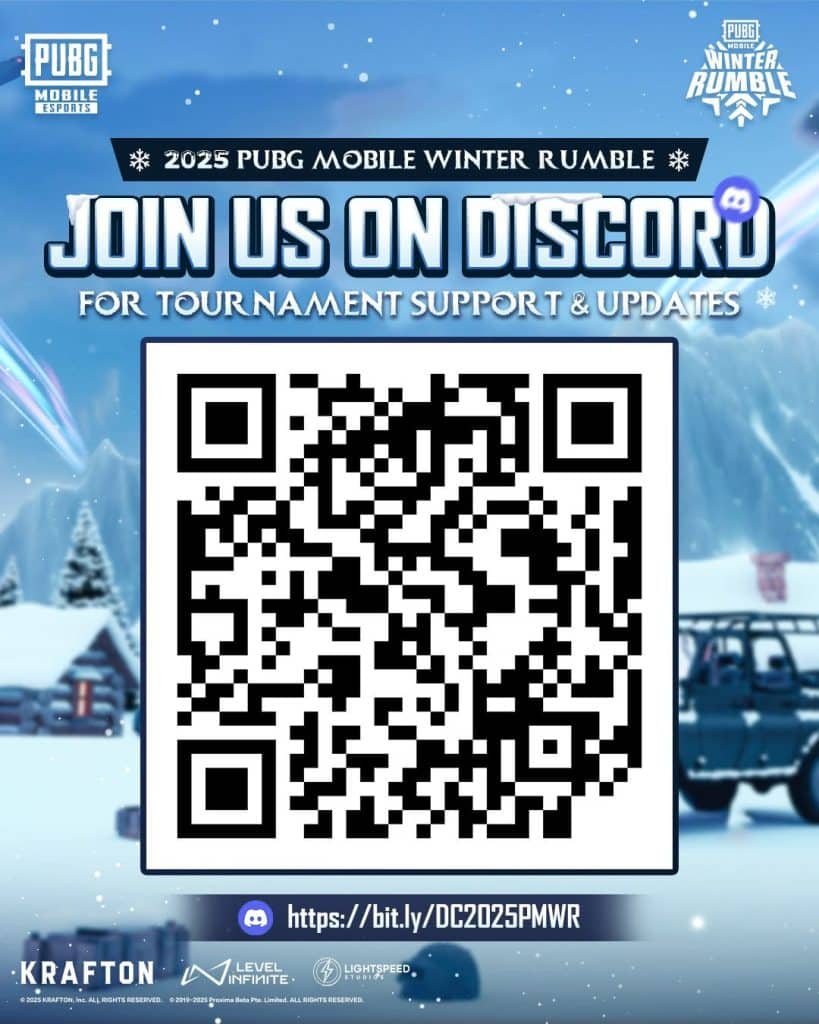 image showing PMWR discord QR code