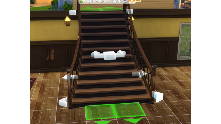 Sims 4’s New Update “Do it for the plot” Image showing stairs in new Sims 4 update Do it for the plot.