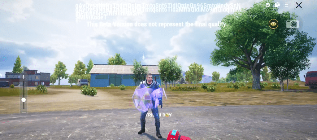 image showing new personal protection shield in pubg 4.3 update