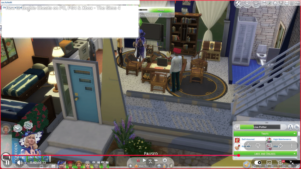 Image showing cheats enabled after typing testingcheats true