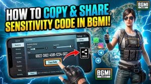 check out How to Copy and Share Sensitivity Code in BGMI and PUBG Mobile