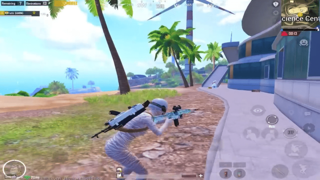 Playing NUSA Map in PUBG Mobile