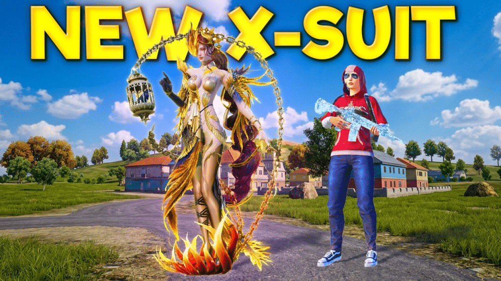 New X-Suit of PUBG Mobile