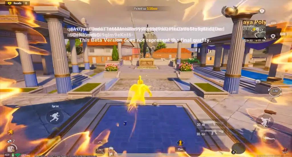 using brust dash to quickly move from one to another location