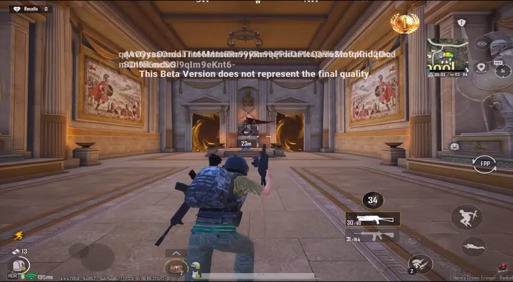entering in new Hero's Crown themed area