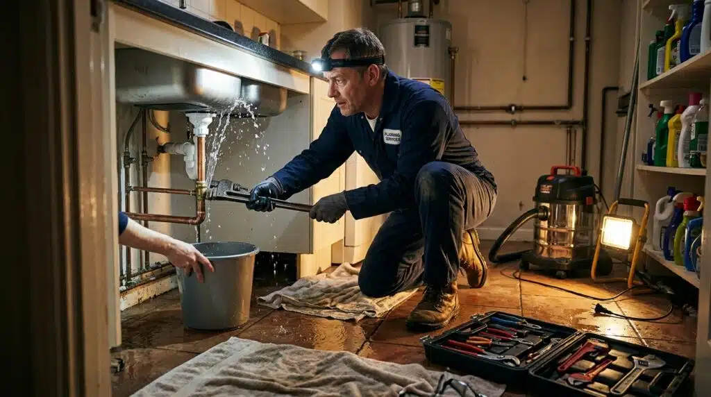 Emergency Plumber vs Regular Plumber: Which Service Should You Choose? Emergency Plumber is fixing water pipe