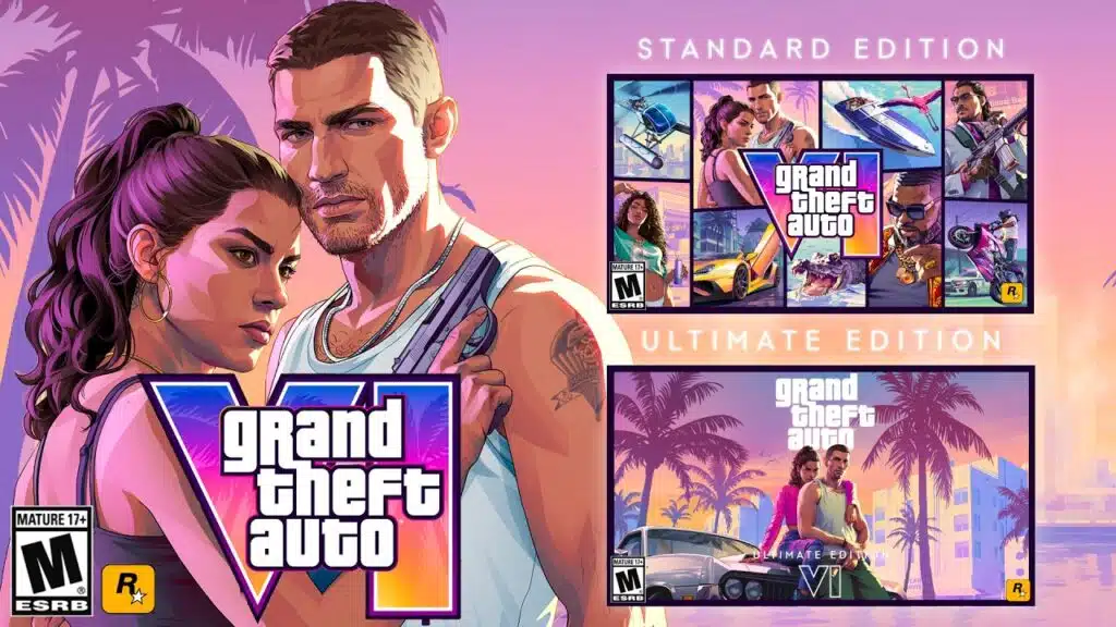 Image showing GTA 6 standard and ultimate edition price