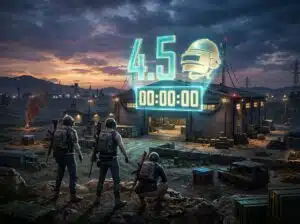 the PUBG characters are waiting for the PUBG Mobile 4.5 beta release