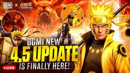 BGMI 4.5 update download links are now Available