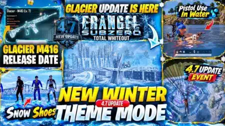 PUBG Mobile 4.7 Update Leaks, Theme Mode, Features, and More Details PUBG Mobile 4.7 update brings Winter theme mode, snow shoes and more items